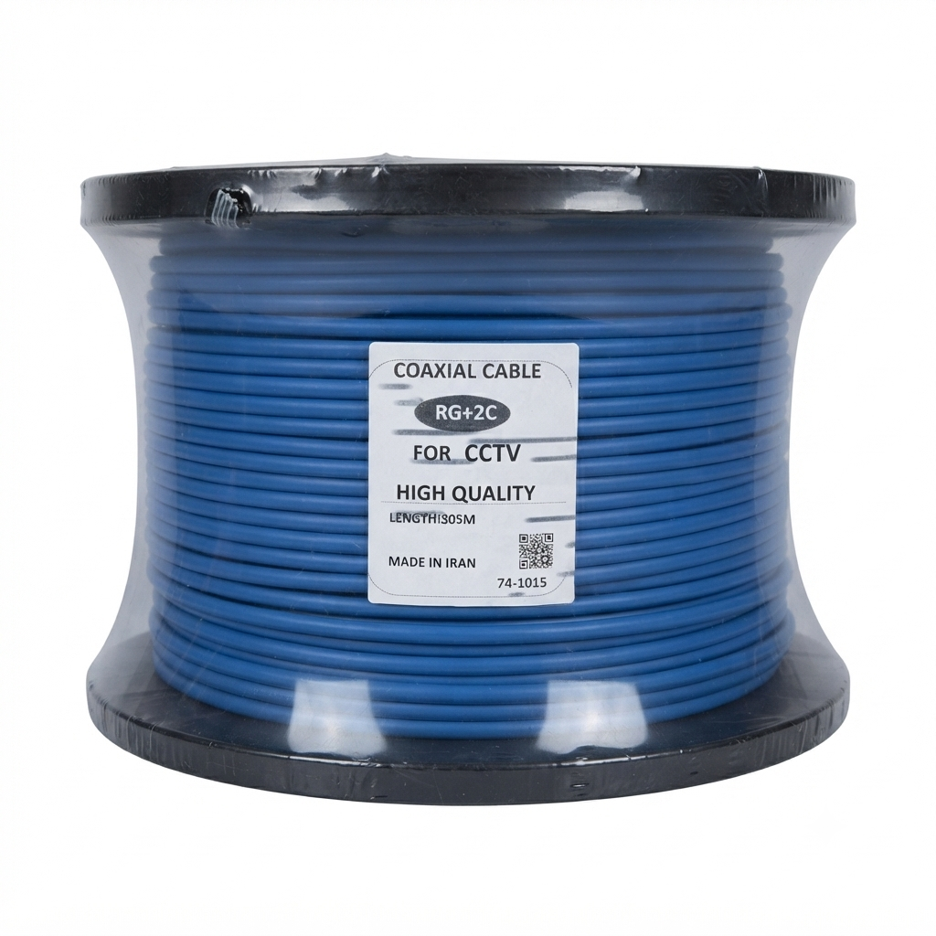 کابل ترکیبی آبی (Coaxial)