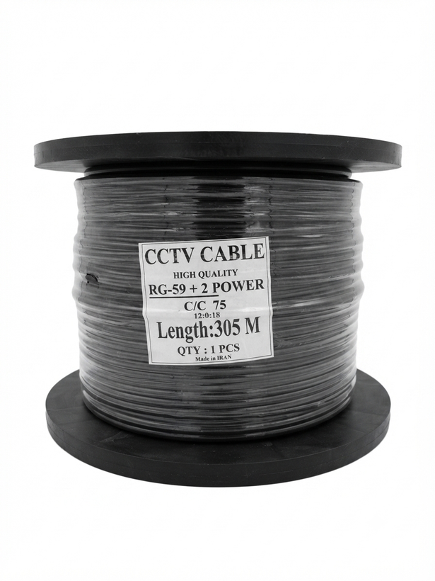 کابل ترکیبی RG59 (Coaxial)